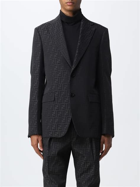 blazer fendi homme|fendi blazer black fabric.